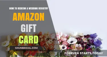 Redeeming Your Amazon Wedding Registry Gift Card: A Simple Guide