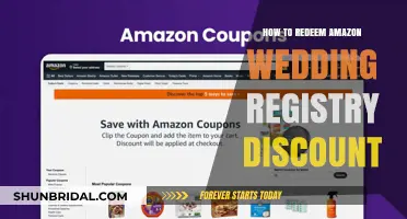 Redeeming Amazon Wedding Registry Discount: A Step-by-Step Guide