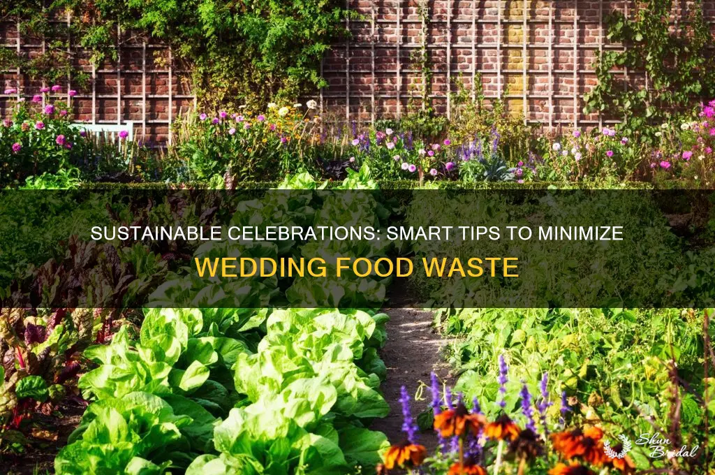 how to reduce food waste from wedding