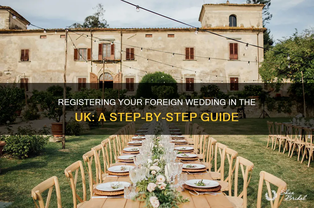 how to register a foreign wedding in the uk