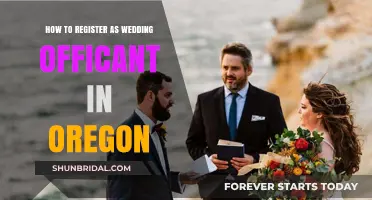How to Register as a Wedding Officiant in Oregon