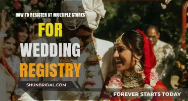 Wedding Registry: Registering at Multiple Stores Made Easy