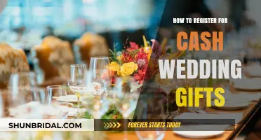 Elegant Guide to Registering for Cash Wedding Gifts Gracefully
