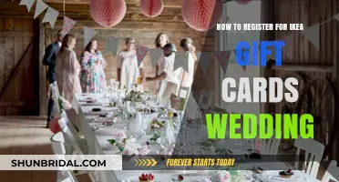 Register for IKEA Gift Cards: A Perfect Wedding Registry Guide