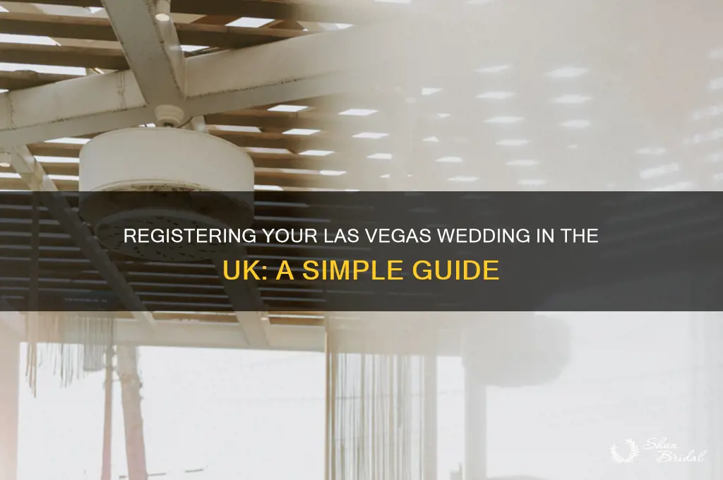 how to register las vegas wedding in uk