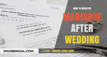 Post-Wedding Marriage Registration: A Step-by-Step Guide for Newlyweds