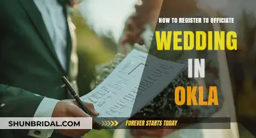 How to Register as a Wedding Officiant in Oklahoma