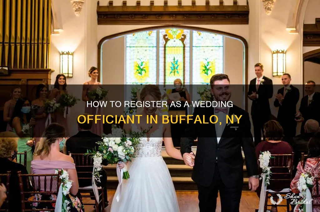 how to register to perform a wedding in buffalo ny