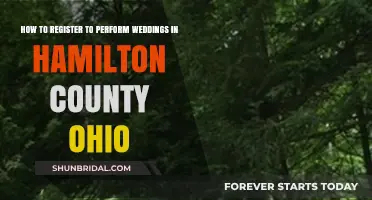 Performing Weddings in Hamilton County, Ohio: Your Step-by-Step Registration Guide