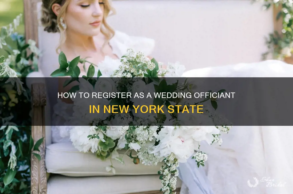 how to register to perform weddings in New York