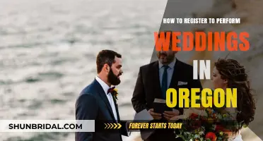 How to Register as a Wedding Officiant in Oregon