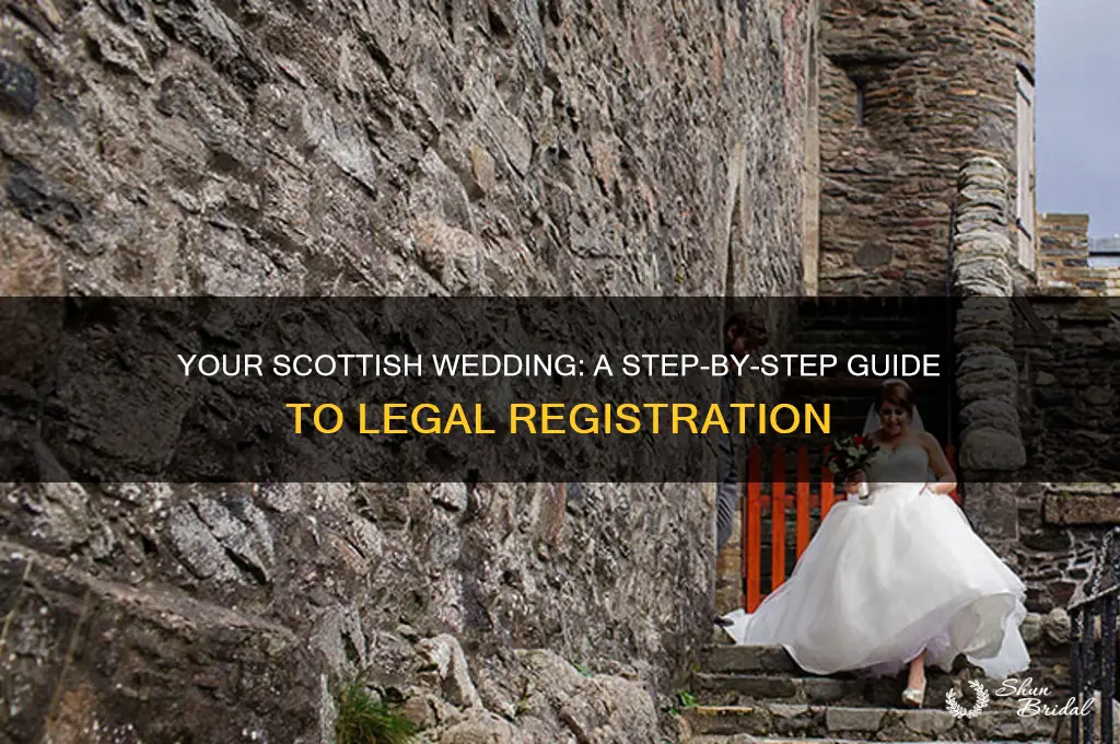 how to register your wedding in scotland