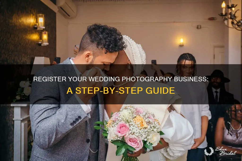 how to register your wedding photography business
