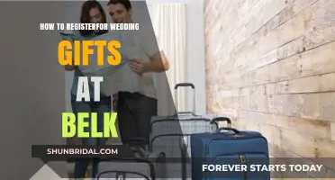 Registering for Wedding Gifts at Belk: A Step-by-Step Guide