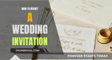 Withdrawing a Wedding Invitation: When and How to Do It