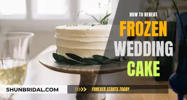 Reviving Frozen Wedding Cake: A Quick Reheat Guide