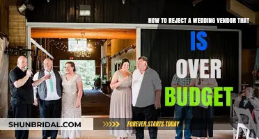 Staying Within Budget: Gracefully Declining Overpriced Wedding Vendors