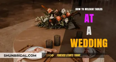Efficient Wedding Table Turnover: Tips for Smooth Guest Seating Transitions