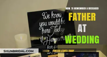 Honoring Your Deceased Father: Meaningful Ways to Include Him in Your Wedding