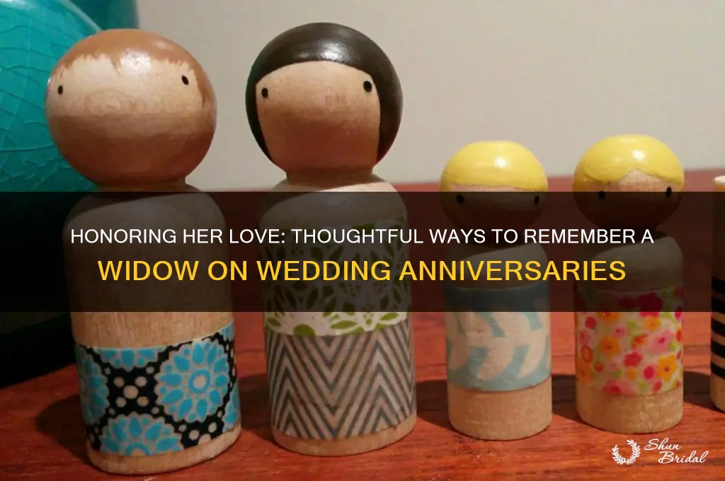 how to remember a widow on wedding anniversary