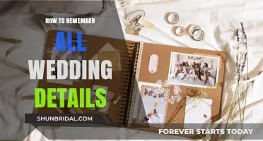 Mastering Wedding Details: Proven Strategies to Remember Every Moment