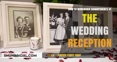 Honoring Grandparents: Wedding Reception Remembrance Ideas
