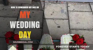 Honoring My Father’s Memory on My Wedding Day: A Loving Tribute