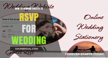 Polite Ways to Remind Guests to RSVP for Your Wedding