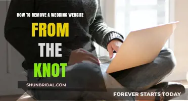 How to Delete Your Wedding Website from The Knot: A Step-by-Step Guide