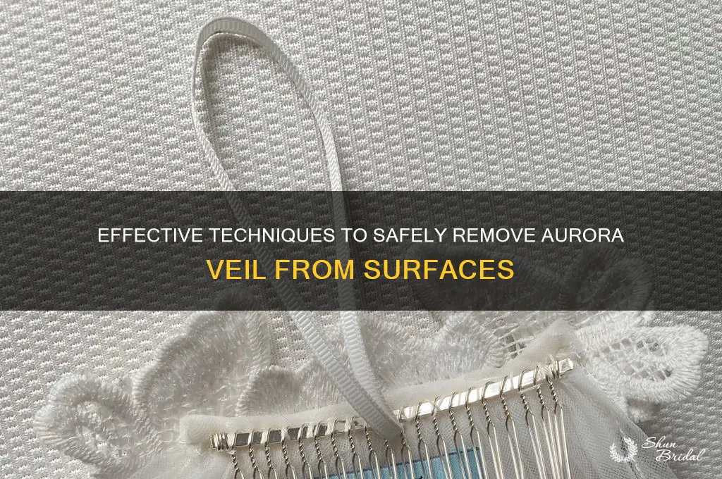 how to remove aruroa veil