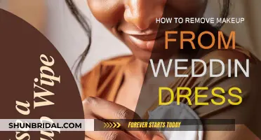 Expert Tips to Remove Makeup Stains from Your Wedding Dress