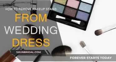 Wedding Dress Saviors: Removing Makeup Stains