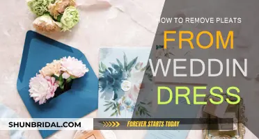 Guide to Effortlessly Remove Pleats from Your Wedding Dress