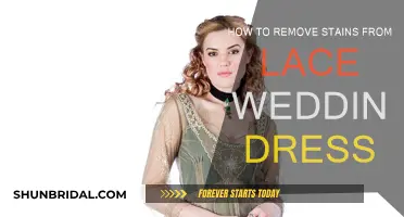 The Ultimate Guide to Cleaning Lace Wedding Dress Stains