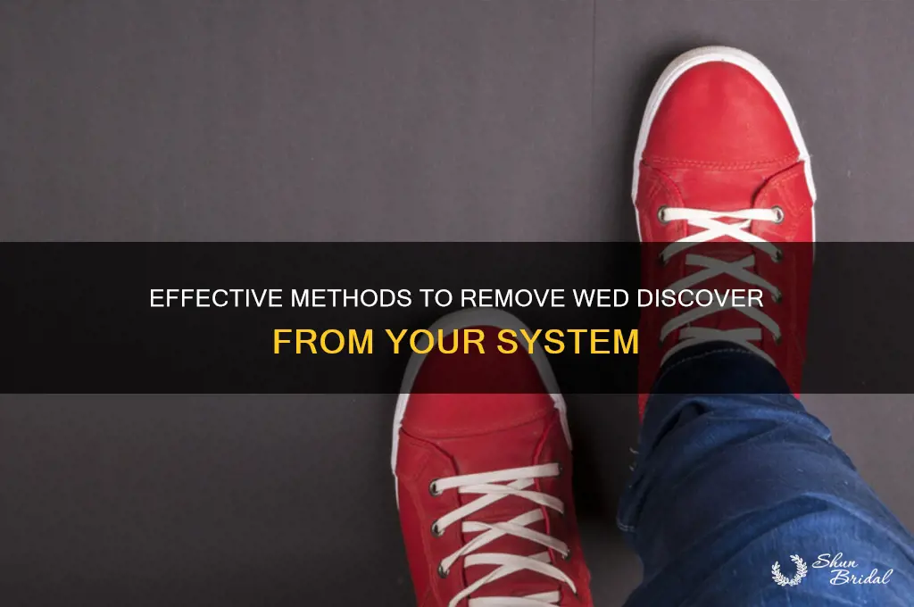 how to remove wed discover