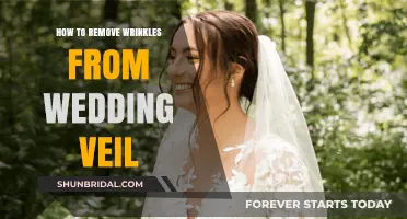 Effortless Veil Care: Removing Wrinkles from Your Wedding Veil