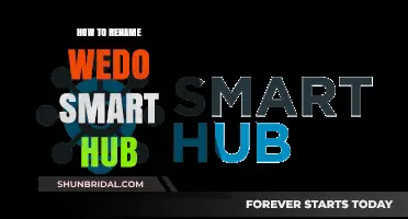 Renaming Your WeDo Smart Hub: A Simple Step-by-Step Guide