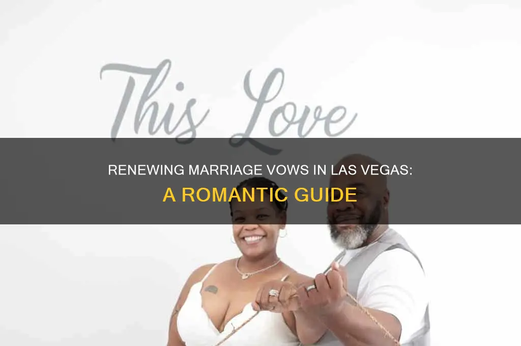 how to renew marriage vows in las vegas