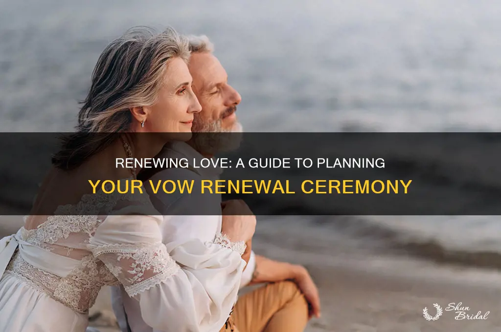 how to renew vows ceremnony