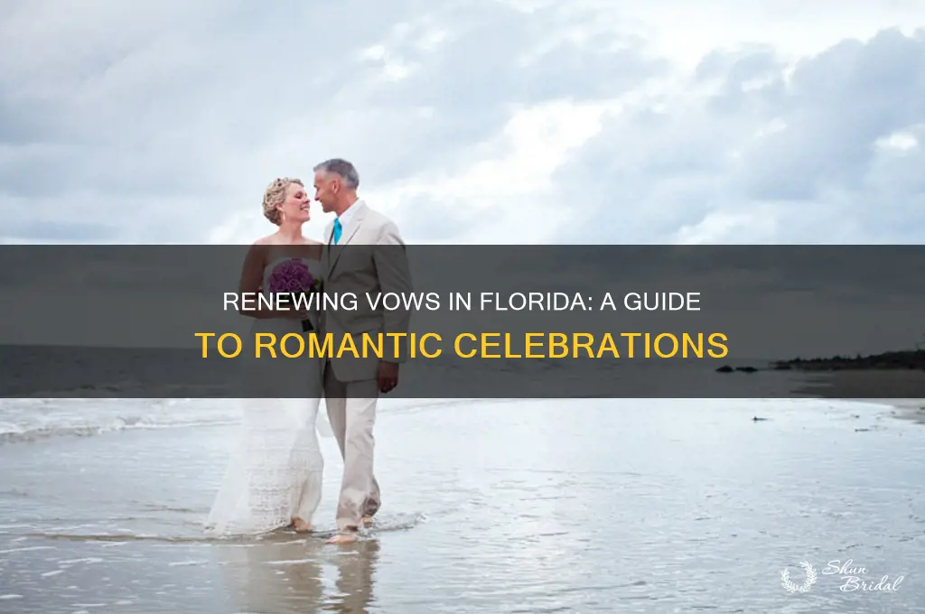 how to renew vows in florida