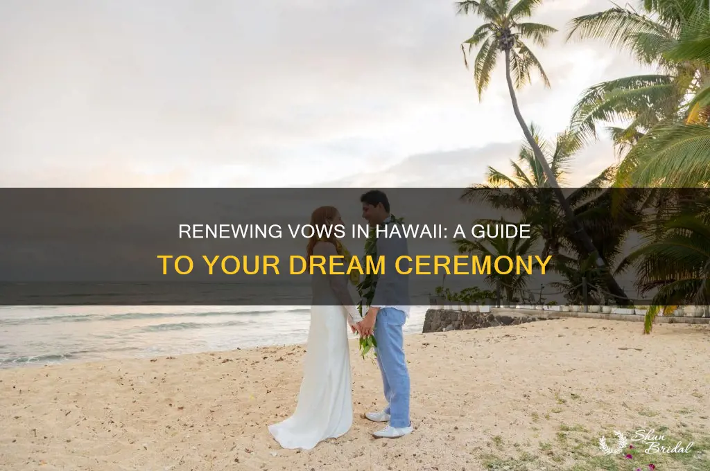 how to renew vows in hawaii