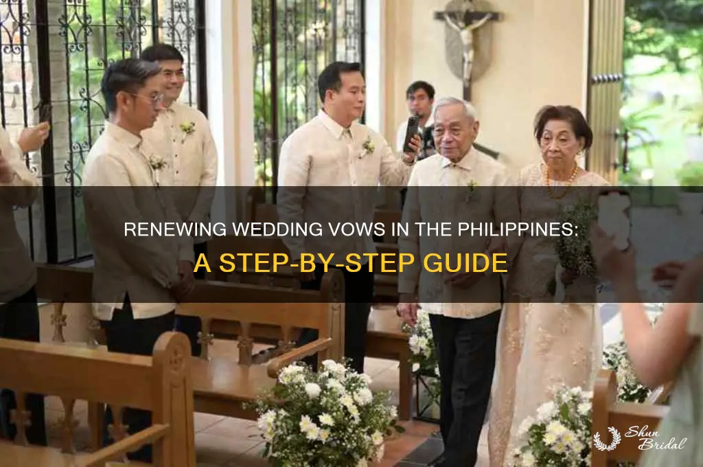 how to renew vows in philippines
