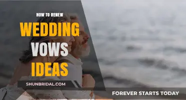 Creative Ways to Renew Wedding Vows: Romantic Ideas for Couples
