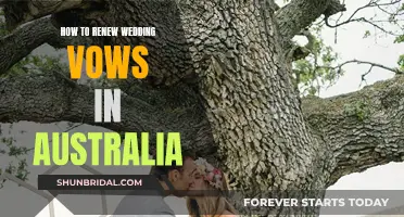 Renewing Wedding Vows: A Guide for Australians