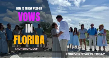 Renewing Wedding Vows in Florida: A Guide