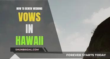 Renewing Your Vows: A Hawaii Wedding Guide