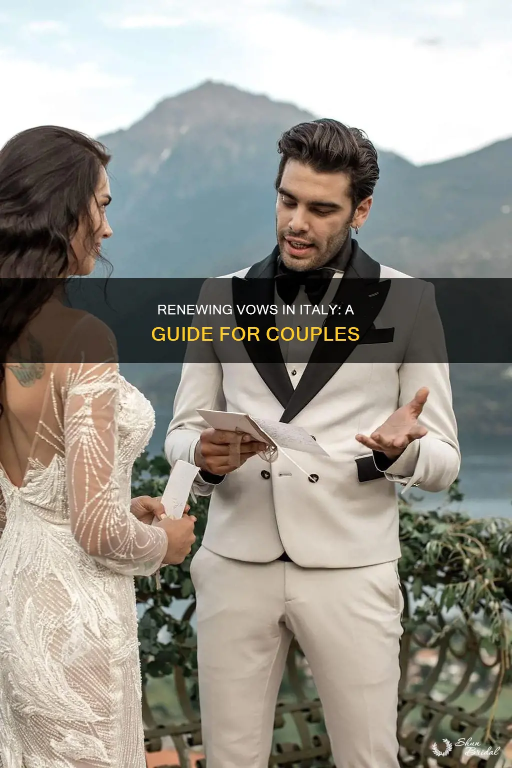 how to renew wedding vows in italy