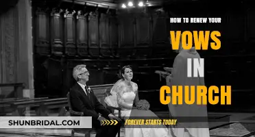 Renewing Your Vows in Church: A Sacred Celebration Guide