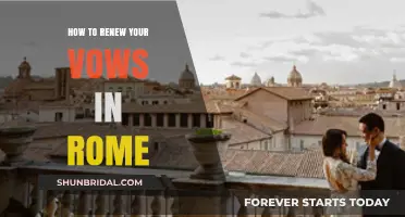 Renewing Vows in Rome: A Romantic Guide to Eternal Love