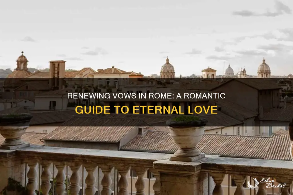 how to renew your vows in rome